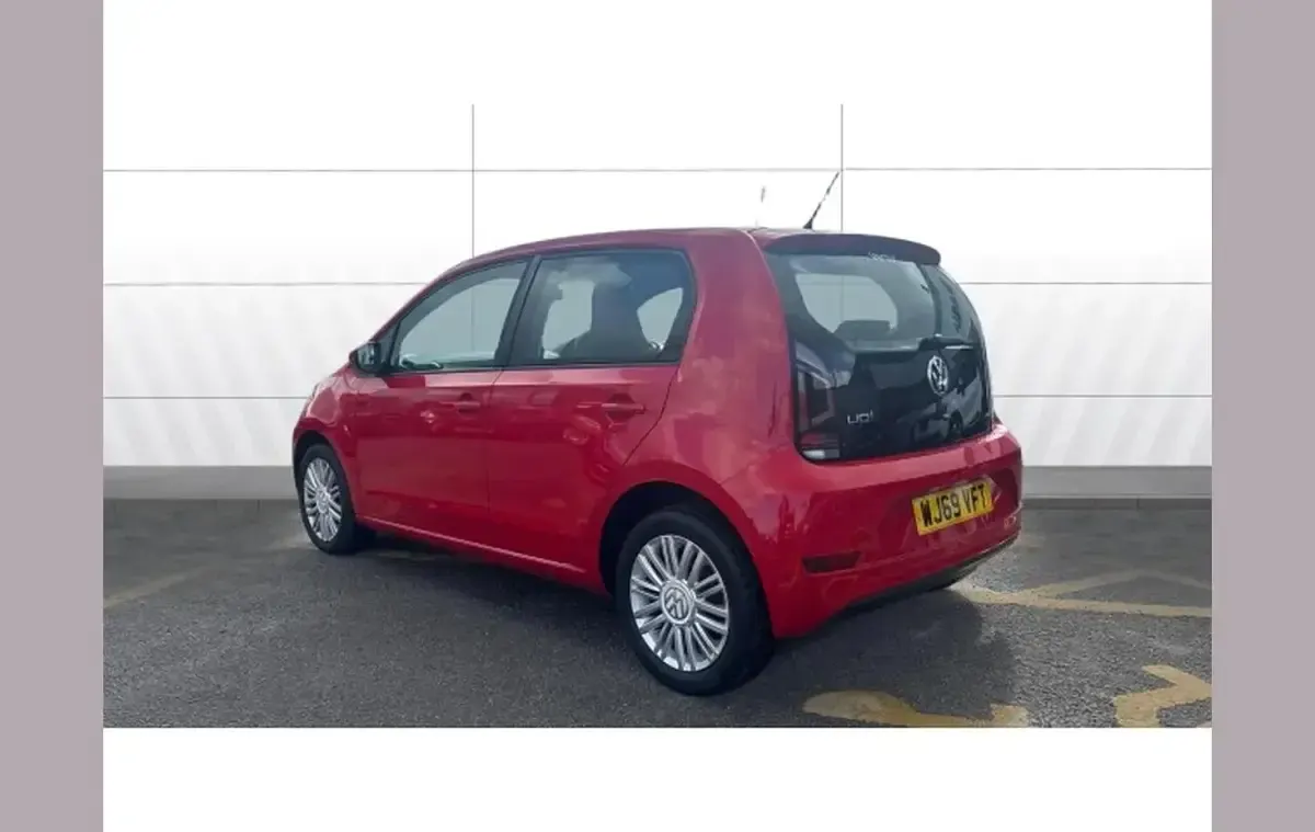 Used VW up! Edition 60 HP (44 kW) 2019 Red Hatchback
