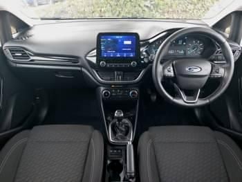 Used Ford Fiesta Titanium 100 HP (73 kW) 2023 White Hatchback