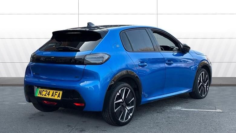 Used Peugeot e-208 GTi 114 kW (156 HP) 2024 Blue Hatchback