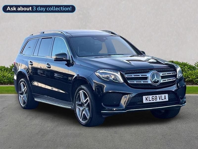 Black Used 2019 Mercedes GLS350 AMG line SUV | £30,999 (Fair price) - Image 1/2