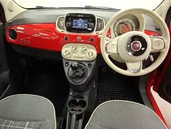 Used Fiat 500 Lounge 69 HP (50 kW) 2016 Pink Hatchback