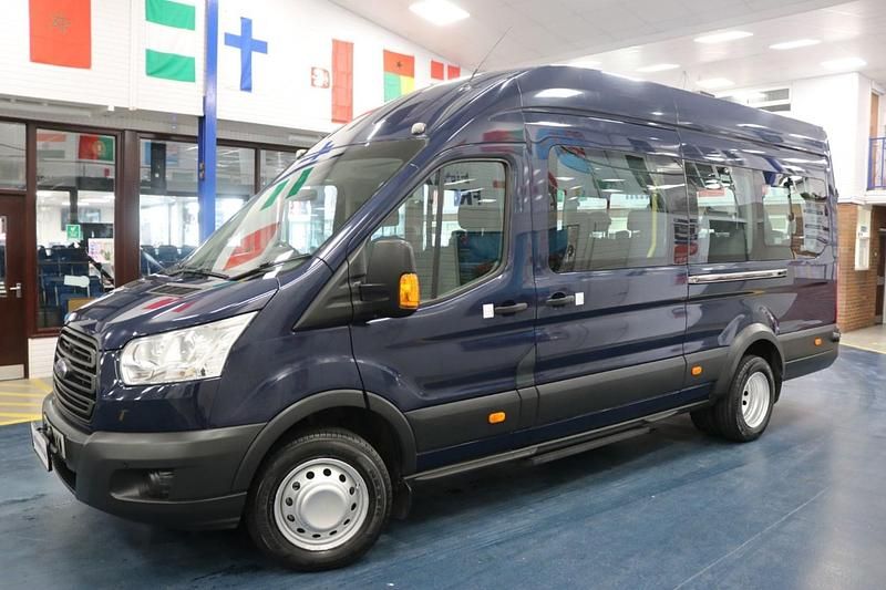 Usado Ford Transit 125 HP (91 kW) 2017 Azul