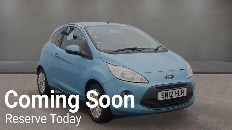 Used Ford Ka Zetec 69 HP (50 kW) 2012 Blue Hatchback
