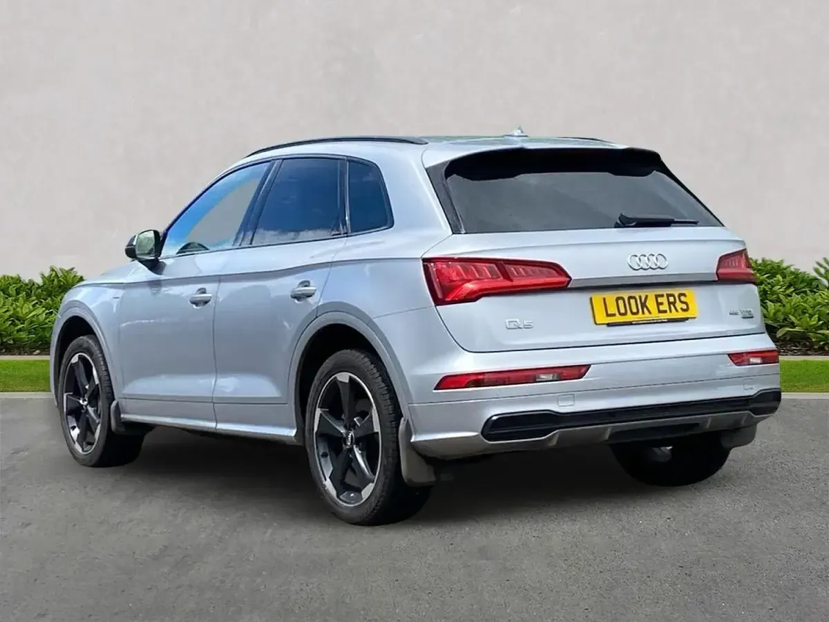 Used Audi Q5 Black Edition 245 HP (180 kW) 2020 Silver SUV