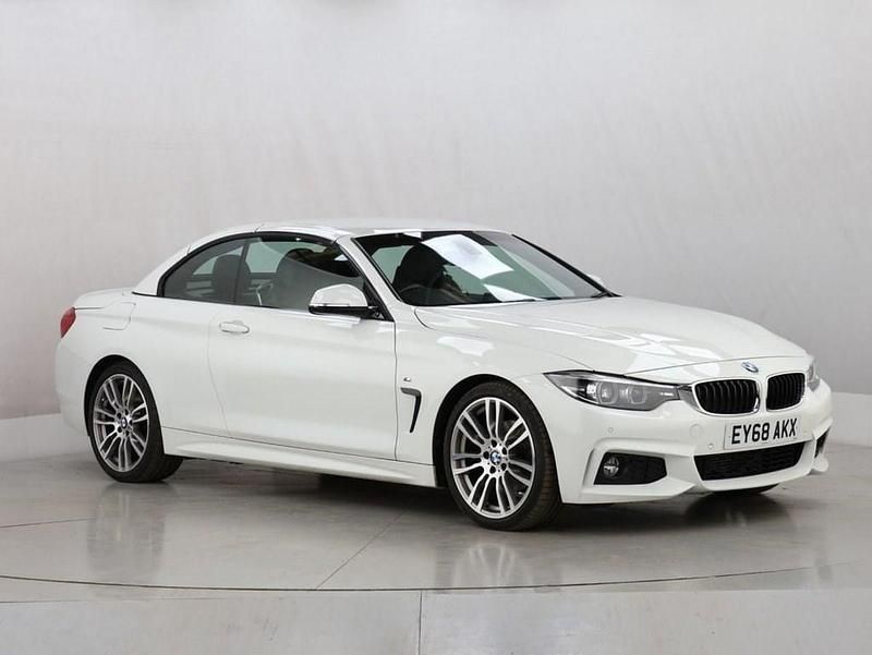 Used BMW 420 M Sport 190 HP (139 kW) 2018 White Cabriolet