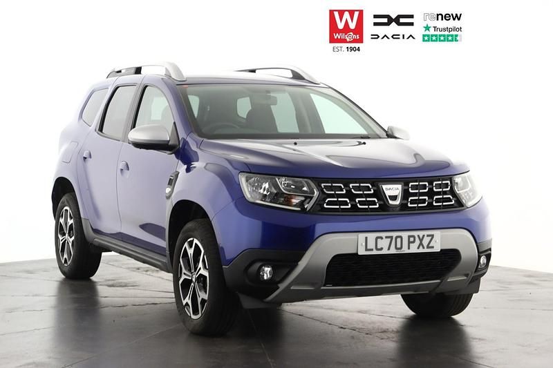 Blue Used 2020 Dacia Duster Prestige SUV | £13,499 (Expensive) - Image 1/3