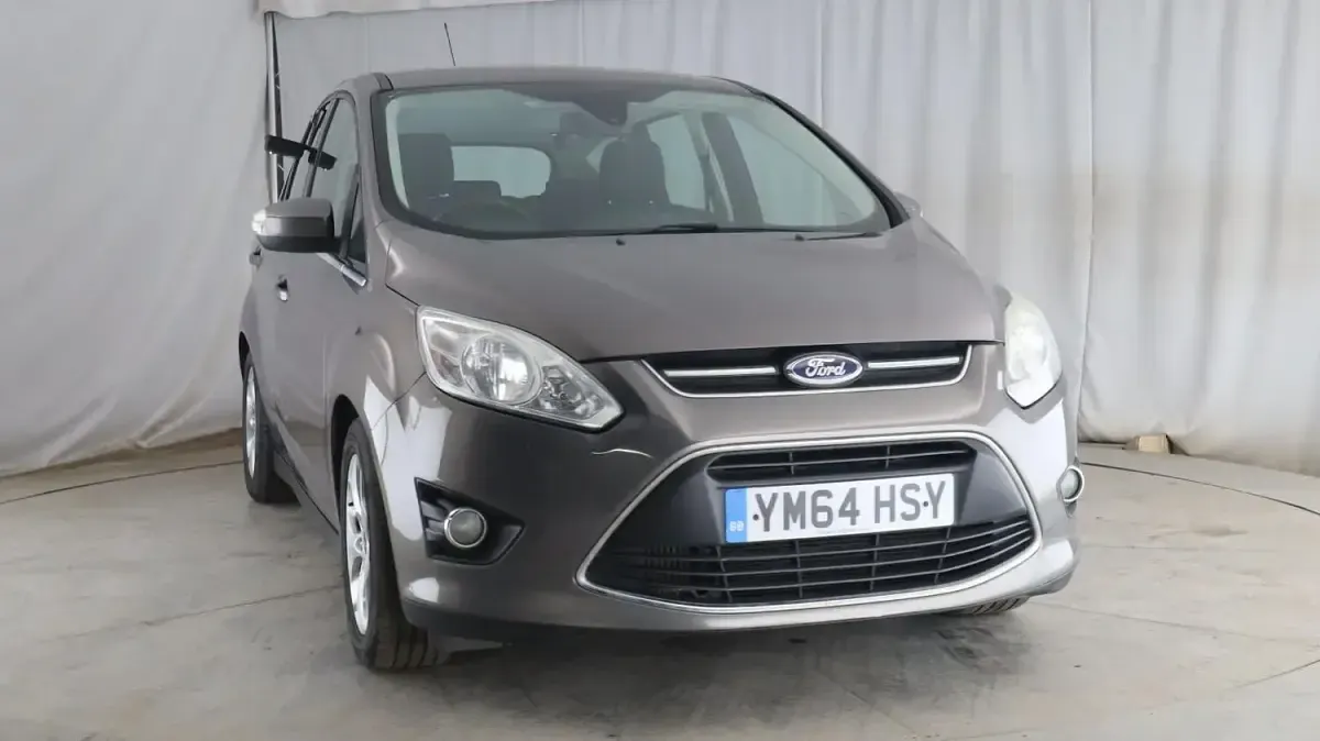 Used Ford C-MAX Zetec 115 HP (84 kW) 2015 Brown MPV