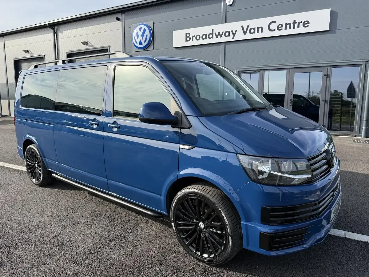 Used VW T6.1 S 102 HP (75 kW) 2019 Blue Van