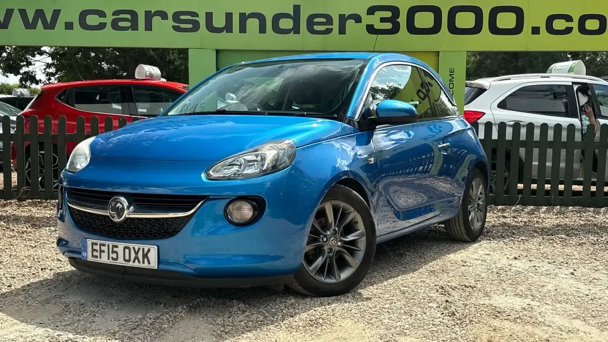 Used Vauxhall Adam Jam 70 HP (51 kW) 2015 Blue Hatchback