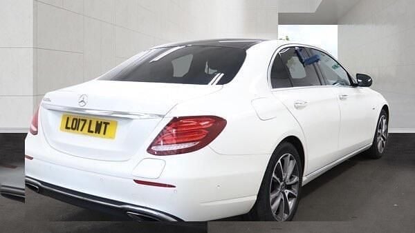 Used Mercedes E350 Premium 2017 White Sedan