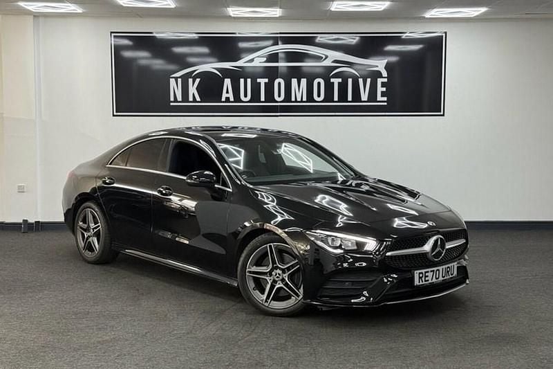 Black Used 2020 Mercedes CLA220 AMG line Sedan | £22,790 (Good price) - Image 1/1