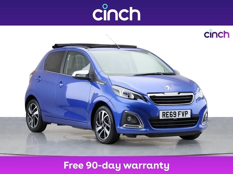 Blue Used 2019 Peugeot 108 Allure Hatchback | £7,999 (Expensive) - Image 1/3