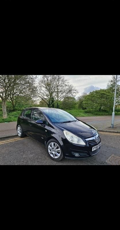 Used Vauxhall Corsa Design Edition 2008 Black Hatchback