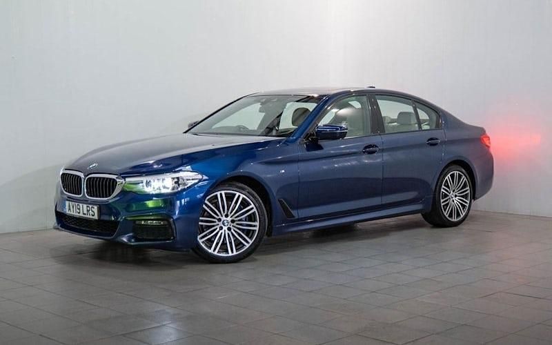 Blue Used 2019 BMW 530 M Sport Sedan | £22,690 (Fair price) - Image 1/4