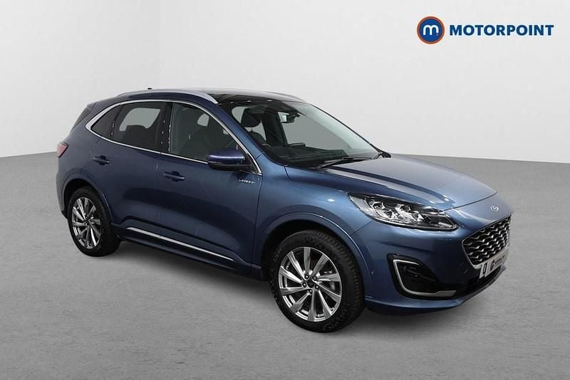 Blue Used 2022 Ford Kuga Vignale SUV | £21,349 (Fair price) - Image 1/4