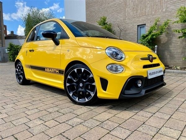 Yellow Used 2021 Fiat 500 Hatchback | £16,995 (Expensive) - Image 1/4