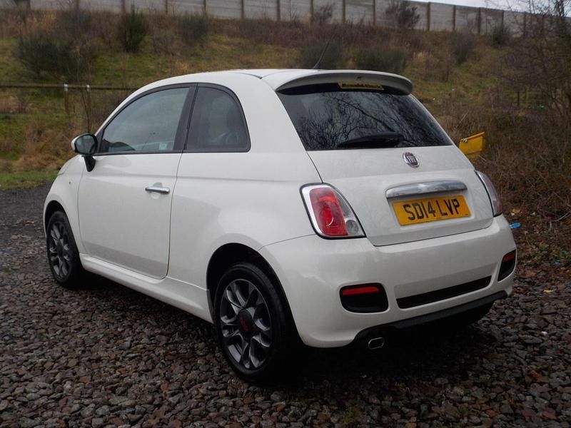 Used Fiat 500 S 69 HP (50 kW) 2014 White Hatchback