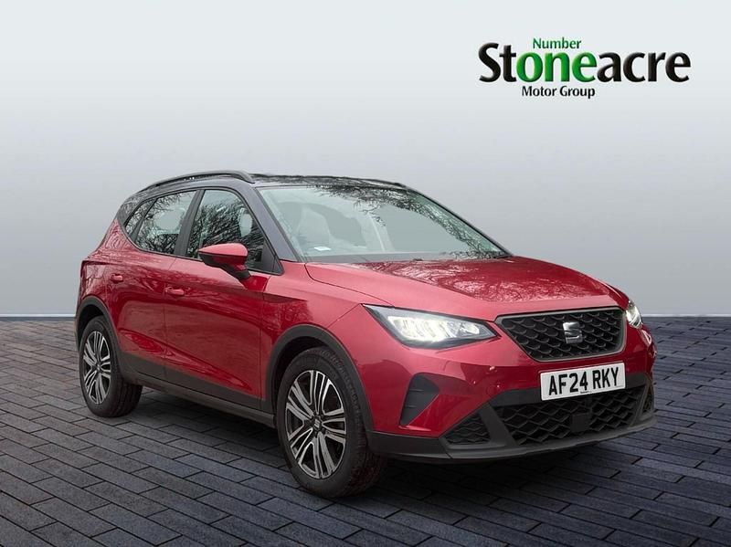 Red Used 2024 Seat Arona SE Technology SUV | £13,990 (Good price) - Image 1/4