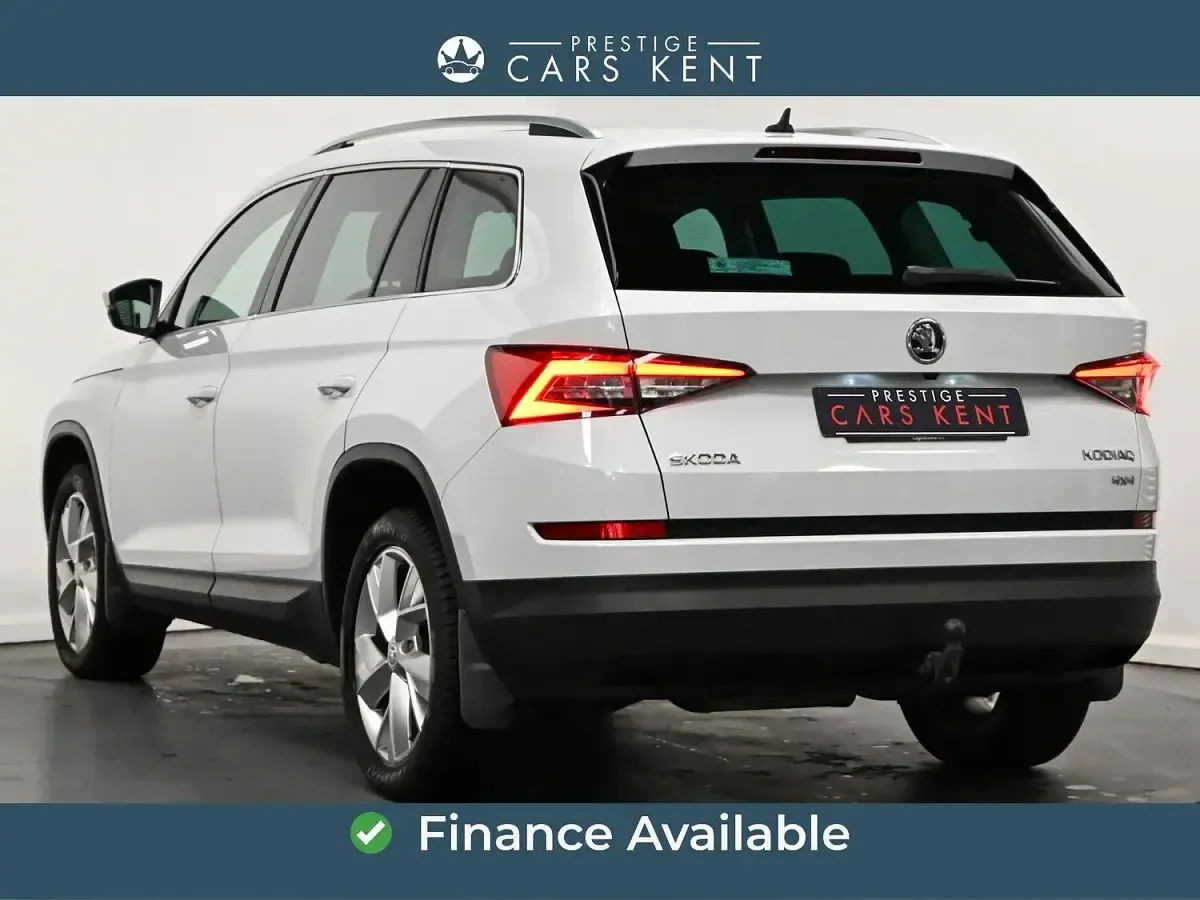 Used Skoda Kodiaq 190 HP (139 kW) 2018 White SUV