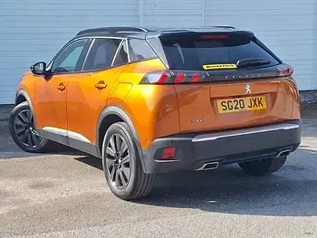 Used Peugeot 2008 GTi 153 HP (112 kW) 2020 Orange SUV