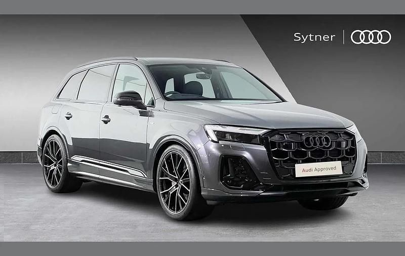 Grey Used 2025 Audi Q7 Black Edition SUV | £66,500 - Image 1/4