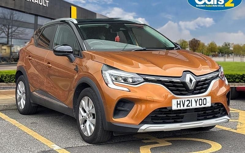 Used Renault Captur Iconic 131 HP (96 kW) 2020 Orange/black  SUV