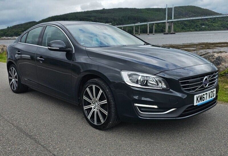 Grey Used 2017 Volvo S60 SE Lux Sedan | £9,995 (Fair price) - Image 1/4
