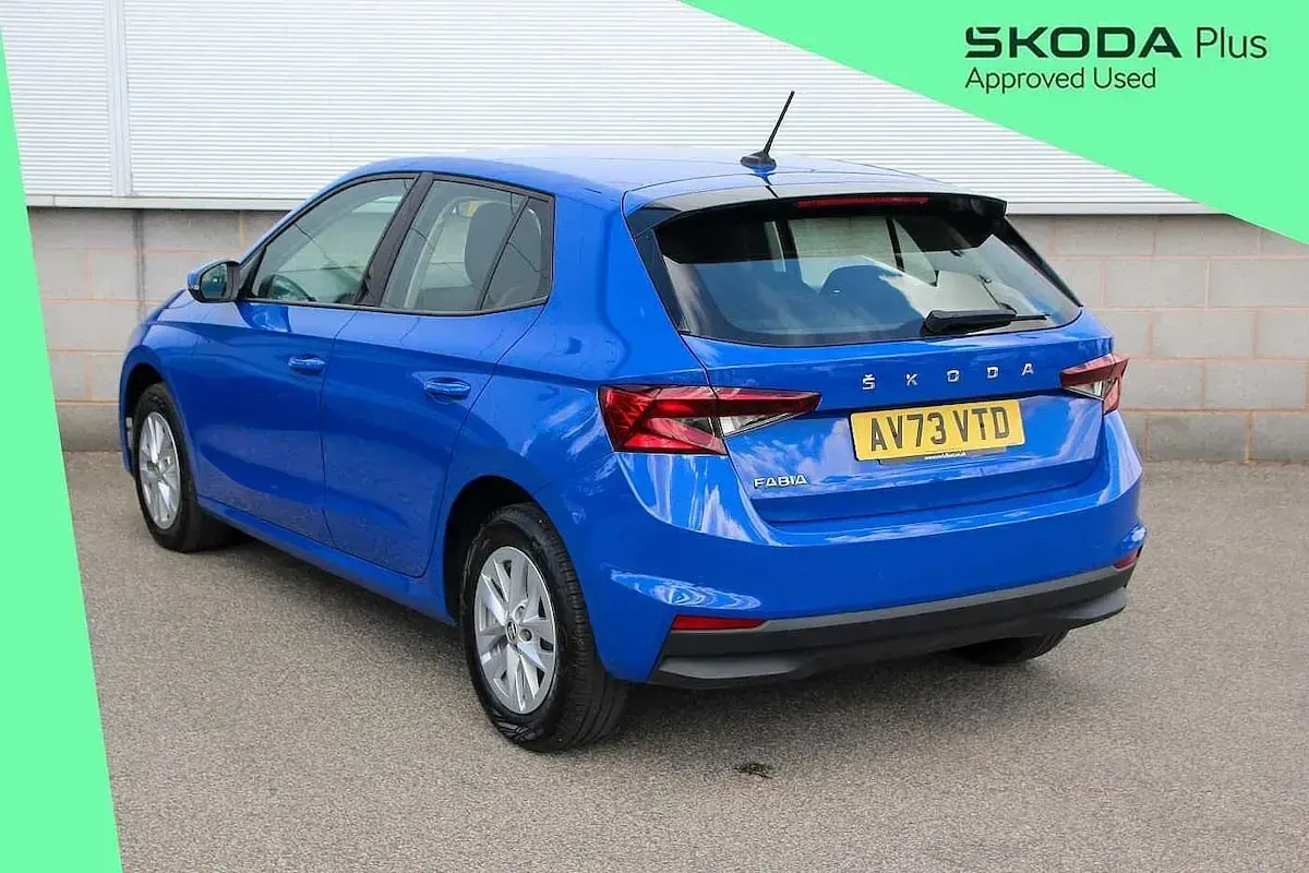 Used Skoda 110 R Comfort 81 HP (59 kW) 2023 Energy blue Hatchback