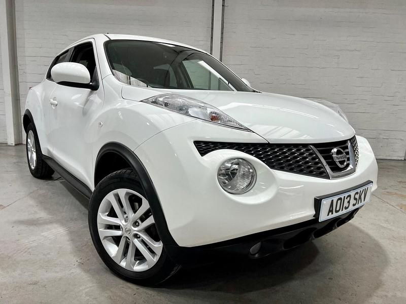 White Used 2013 Nissan Juke Acenta SUV | £4,250 (Fair price) - Image 1/4