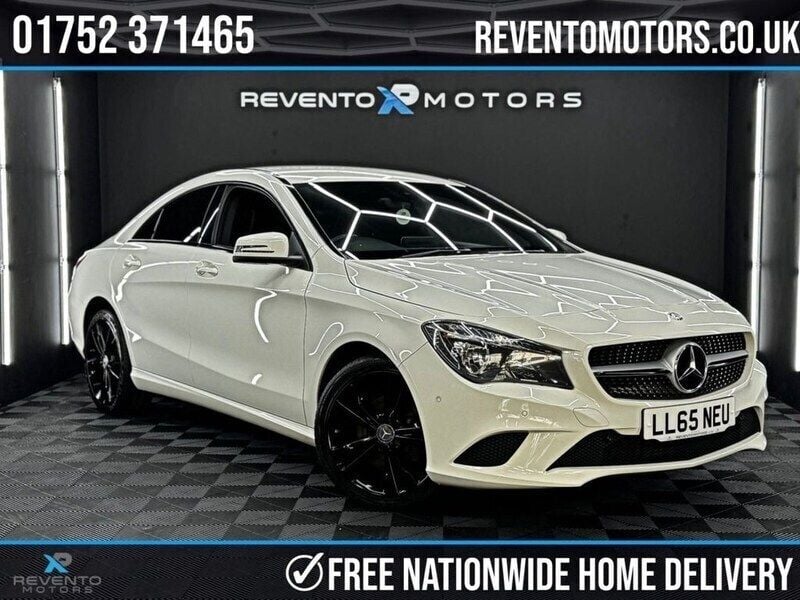 White Used 2015 Mercedes CLA200 Coupe | £10,995 (Expensive) - Image 1/3