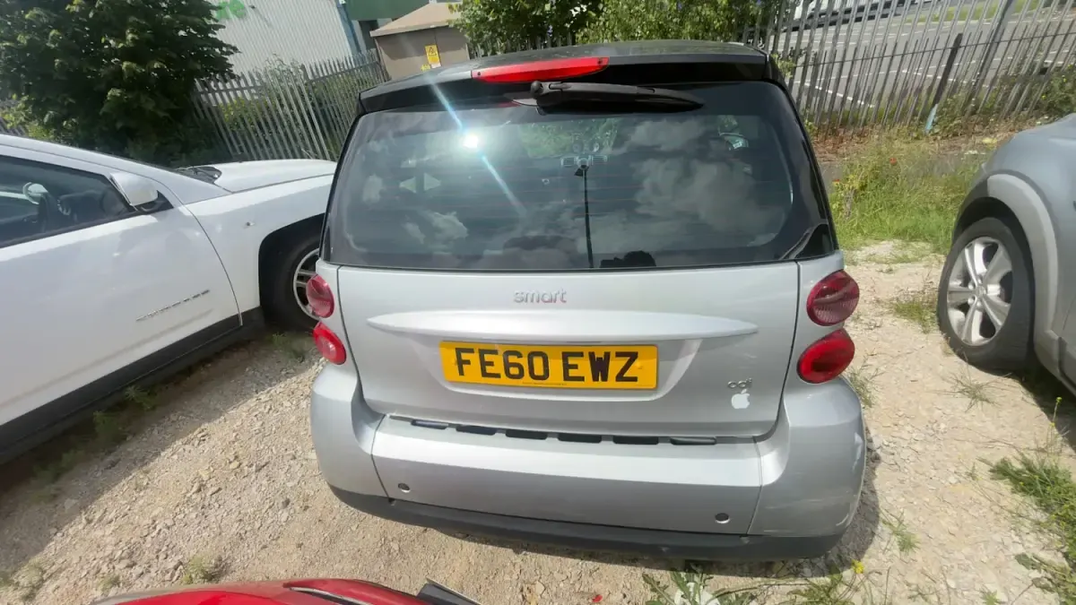 Used Smart ForTwo Coupé Passion 45 HP (33 kW) 2010 Silver Coupe