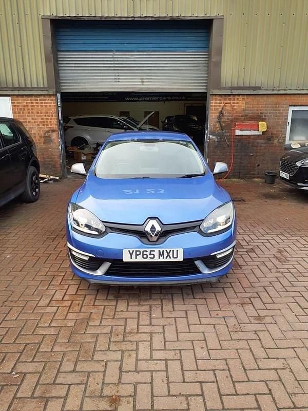 Used Renault Mégane GT Line GT-Line 130 HP (95 kW) 2015 Blue Hatchback