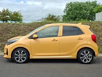 Used Kia Picanto GT-Line 2024 Yellow Hatchback