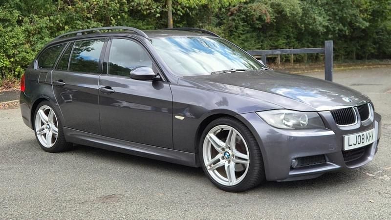 Grey Used 2008 BMW 320 M Sport Estate | £2,675 (Good price) - Image 1/4
