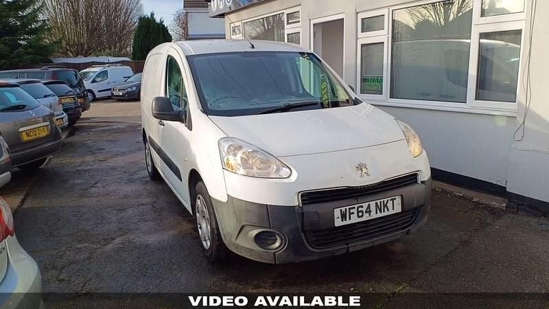 White Used 2014 Peugeot Partner Van | £4,995 (Expensive) - Image 1/1