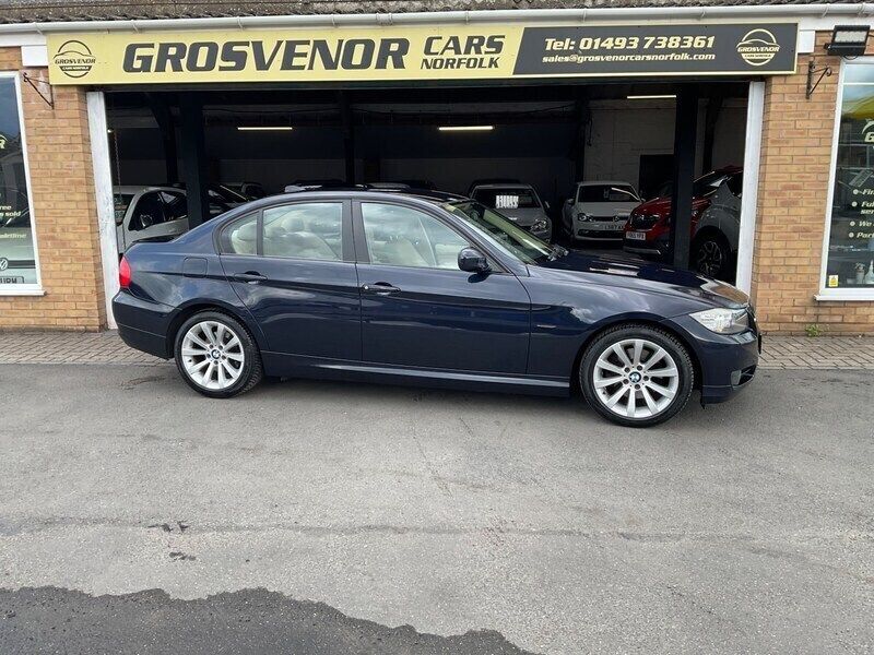 Blue Used 2008 BMW 320 Sedan | £3,695 (Fair price) - Image 1/4