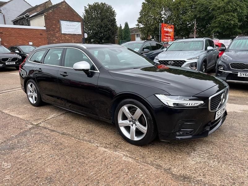 Black Used 2019 Volvo V90 R-Design Estate | £15,990 (Good price) - Image 1/4