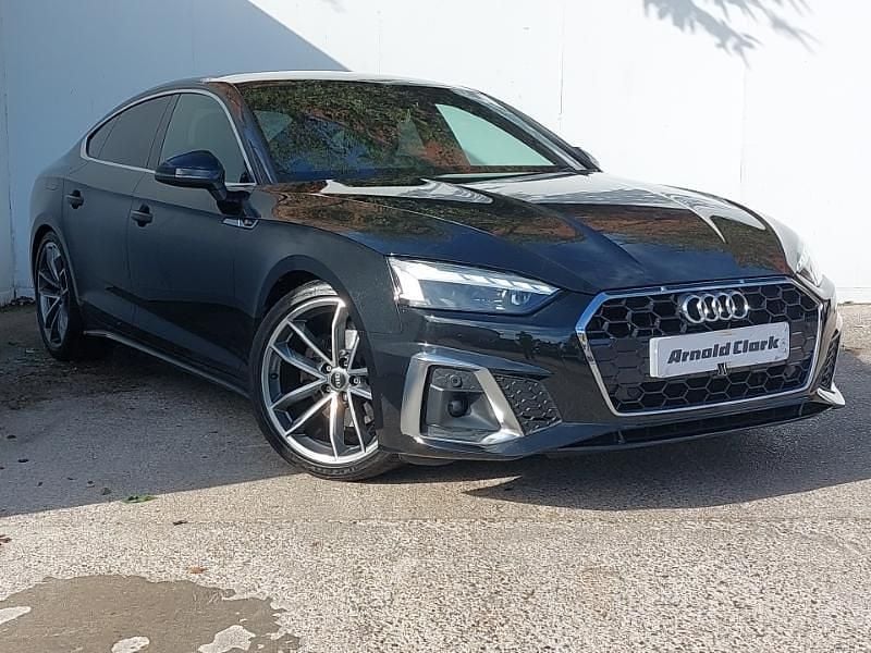 Black Used 2022 Audi A5 S-Line Coupe | £28,598 (A bit pricey) - Image 1/4