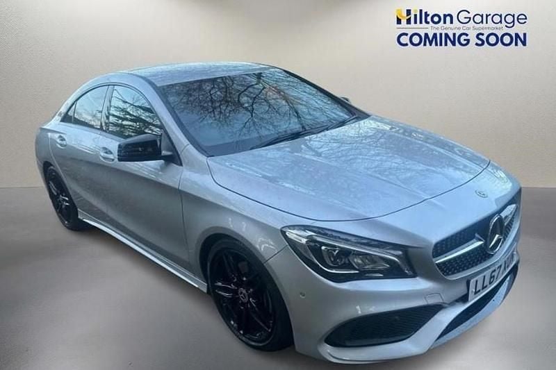 Silver Used 2017 Mercedes CLA220 AMG line Sedan | £13,950 (Fair price) - Image 1/1