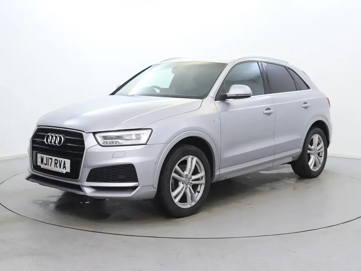 Used Audi Q3 S-Line 184 HP (135 kW) 2017 Silver SUV