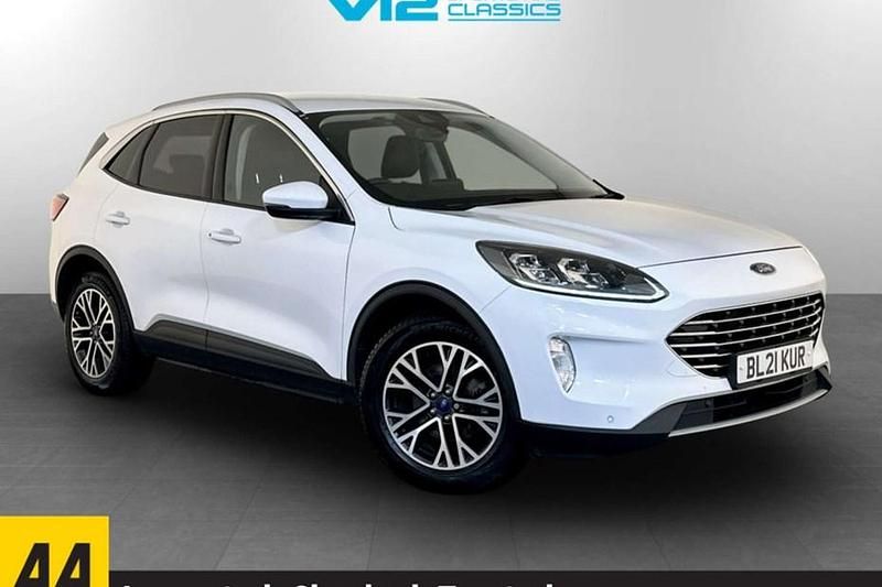 White Used 2021 Ford Kuga Titanium SUV | £9,195 - Image 1/1