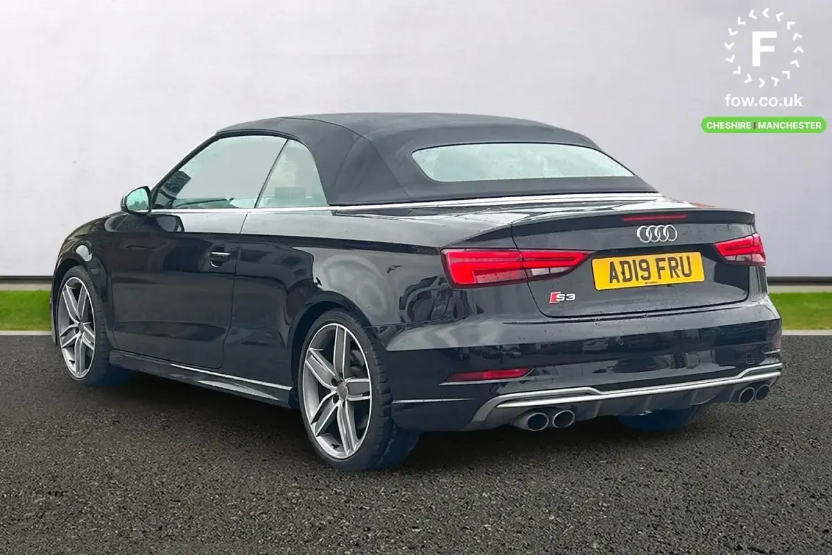 Begagnad Audi A3 Cabriolet Comfort 220 HK (161 kW) 2019 Svart Cab