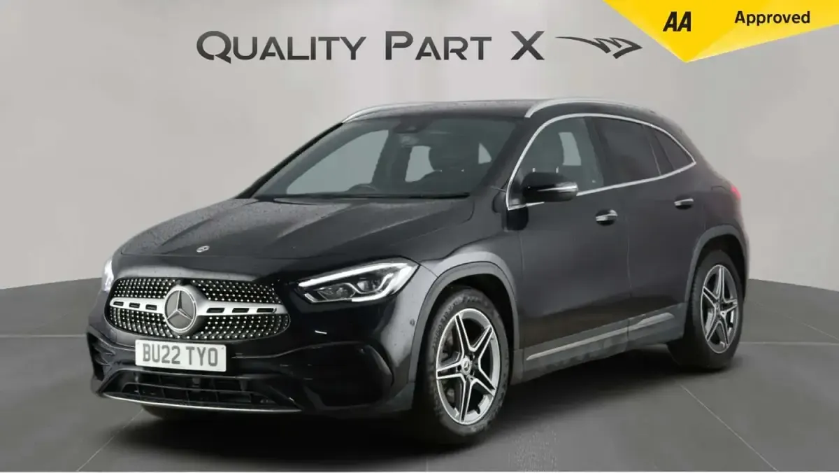Used Mercedes GLA200 AMG line 163 HP (119 kW) 2022 Black SUV