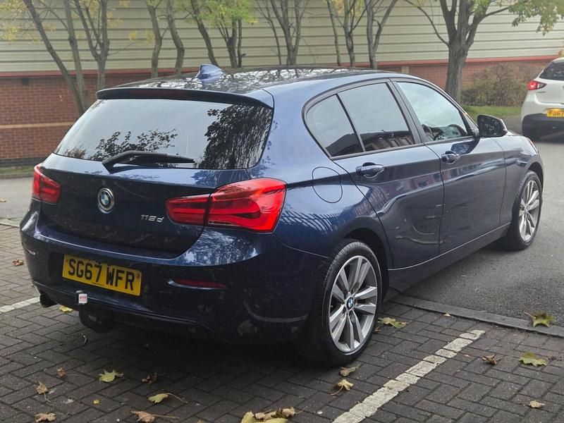 Used BMW 118 Sport Line 2017 Blue Hatchback