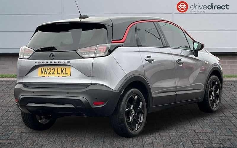 Used Vauxhall Crossland GS Line 131 HP (96 kW) 2022 Grey SUV