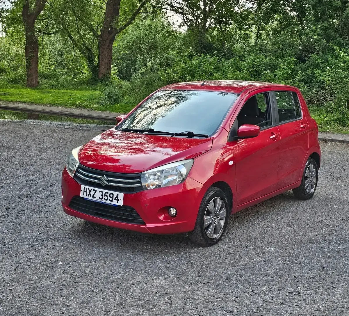 Used Suzuki Celerio SZ4 68 HP (50 kW) 2015 Red Hatchback