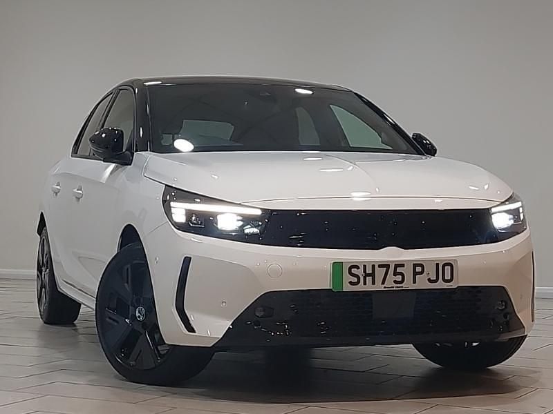 New Vauxhall Corsa-e Ultimate 100 kW (136 HP) 2025 Brilliant paint  arctic white Hatchback