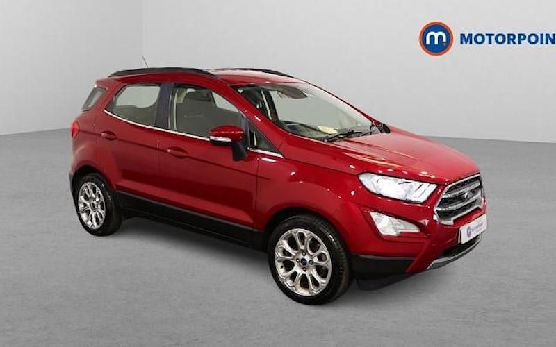 Used Ford Ecosport Titanium 125 HP (91 kW) 2022 Red SUV