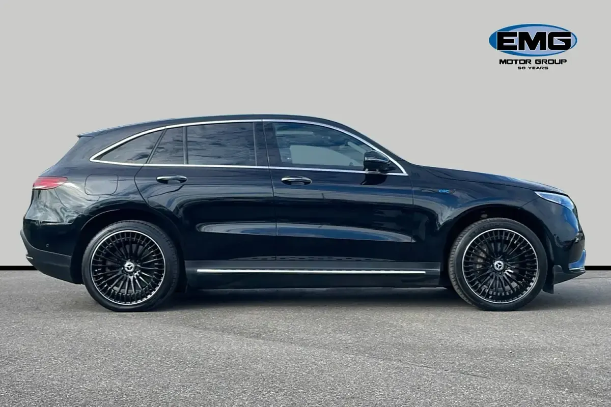 Used Mercedes EQC400 AMG Line Premium Plus 300 kW (408 HP) 2023 Black SUV