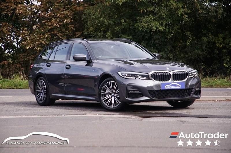 Grey Used 2021 BMW 330e M Sport Estate | £13,799 (Super price) - Image 1/4